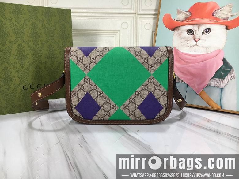 Replica Gucci Bags 1:1 WD602204几何印花 25X18X8