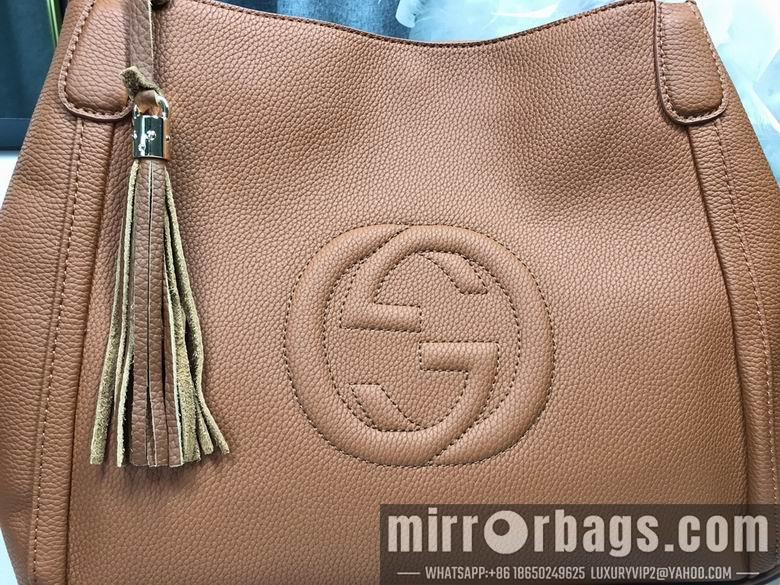 Replica Gucci Bags 1:1 WD282309棕色 35X29X16