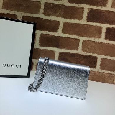 Replica Gucci Bags 1:1 WD476432银色 16.5X10X4.5