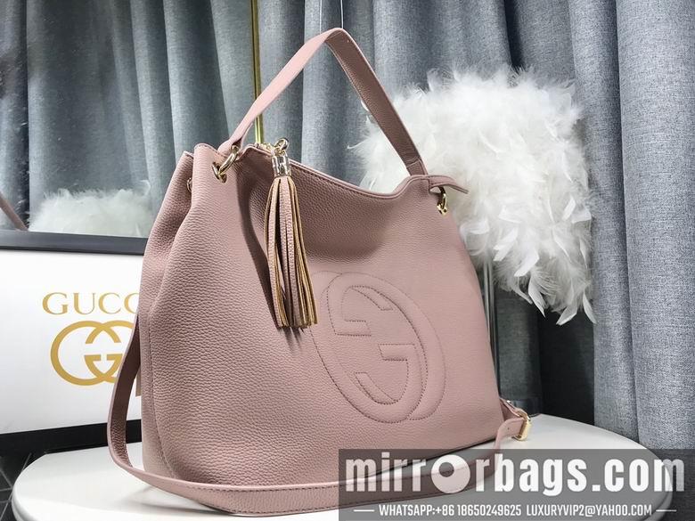 Replica Gucci Bags 1:1 WD408825裸粉 35X30X15