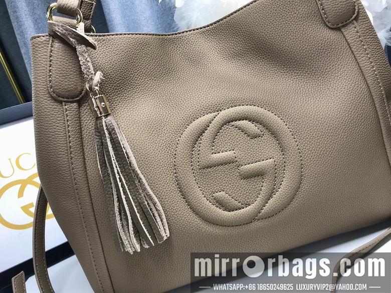 Replica Gucci Bags 1:1 WD282309大象灰 35X29X16