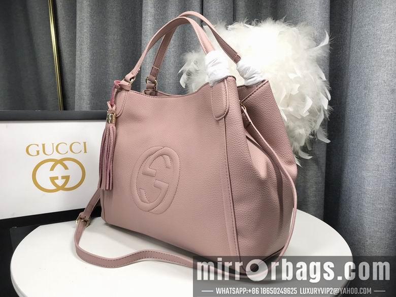 Replica Gucci Bags 1:1 WD282309裸粉 35X29X16