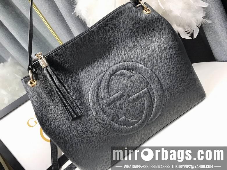 Replica Gucci Bags 1:1 WD408825黑色 35X30X15