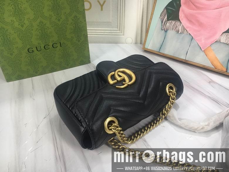 Replica Gucci Bags 1:1 446744 22X6X13cm DF 2colour