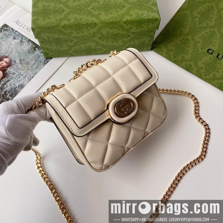 Replica Gucci Bags 1:1 741457 18X14.5X8cm YG 4colour