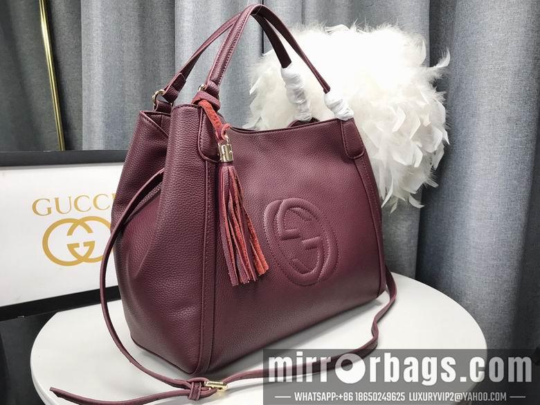 Replica Gucci Bags 1:1 WD282309紫色 35X29X16