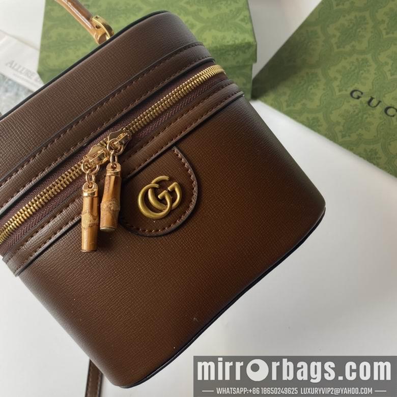 Replica Gucci Bags 1:1 760200 15.5X13.5X4cm YG 2colour