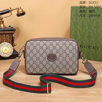 Replica Gucci Bags 1:1 5001 24X6X16cm WP 2colour