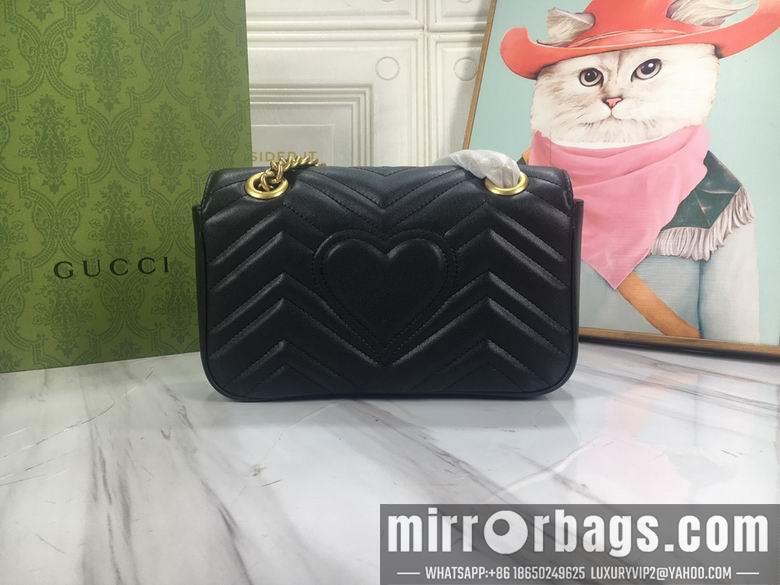 Replica Gucci Bags 1:1 446744 22X6X13cm DF 2colour
