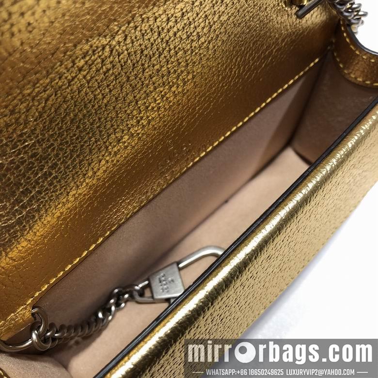Replica Gucci Bags 1:1 WD476432金色 16.5X10X4.5