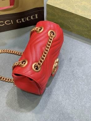 Replica Gucci Bags 1:1 18X15X8cm 022102 DF 4colour