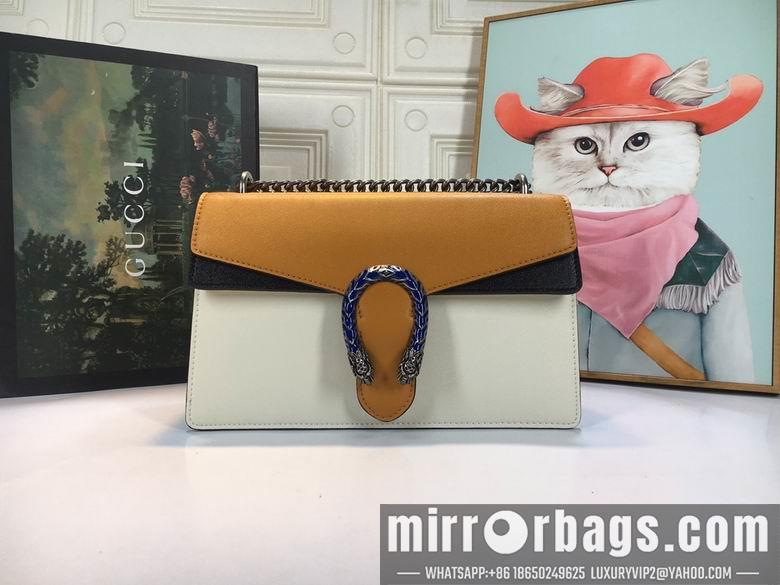 Replica Gucci Bags 1:1 WD400249克白黄 28X18X9
