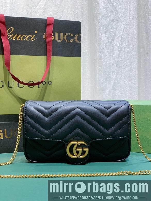 Replica Gucci Bags 1:1 751526 21X11X5cm DF 2colour