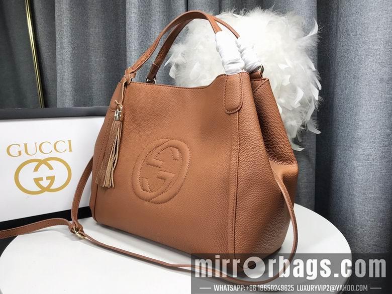 Replica Gucci Bags 1:1 WD282309棕色 35X29X16