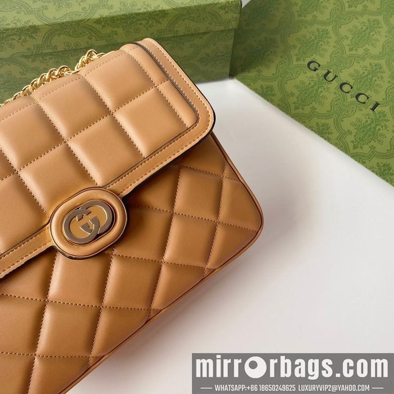 Replica Gucci Bags 1:1 740834 25X19.5X8cm YG 3colour