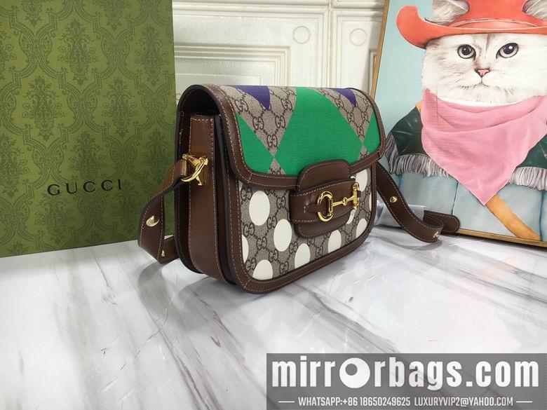 Replica Gucci Bags 1:1 WD602204几何印花 25X18X8
