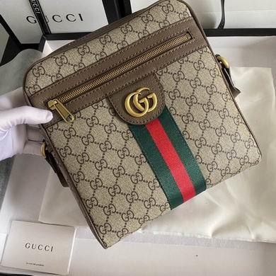 Replica Gucci Bags 1:1 WD547926啡胶 23X24X5.5