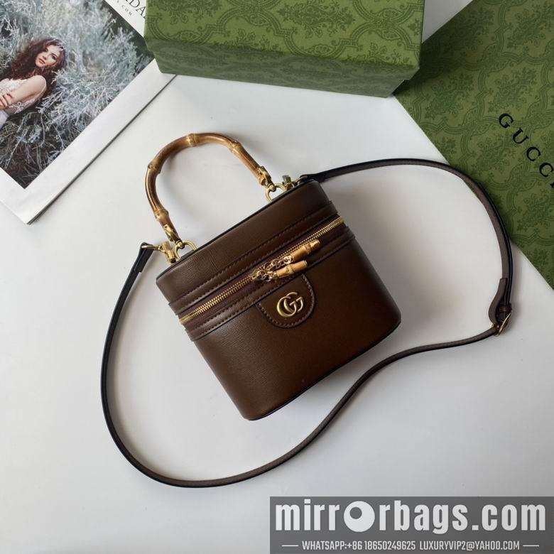 Replica Gucci Bags 1:1 760200 15.5X13.5X4cm YG 2colour