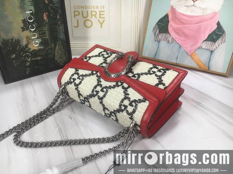 Replica Gucci Bags 1:1 WD400249白底花 28X18X9