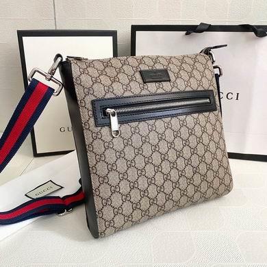 Replica Gucci Bags 1:1 WD474137啡胶 27X28.5X5