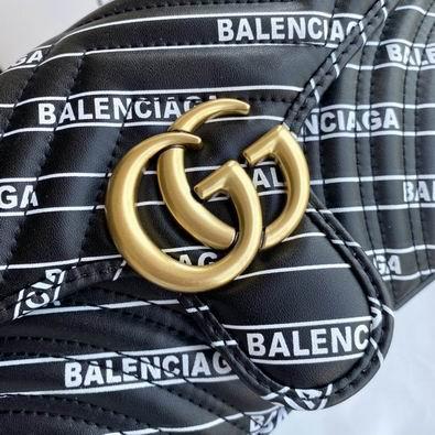 Replica Gucci Bags 1:1 GG Marmont 443497 26x15x7cm df03