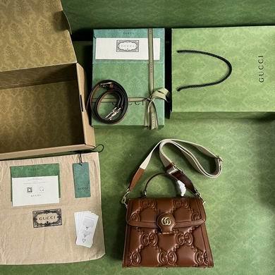 Replica Gucci Bags 1:1 736877 25.5X20.5X12.5cm YG 4colour
