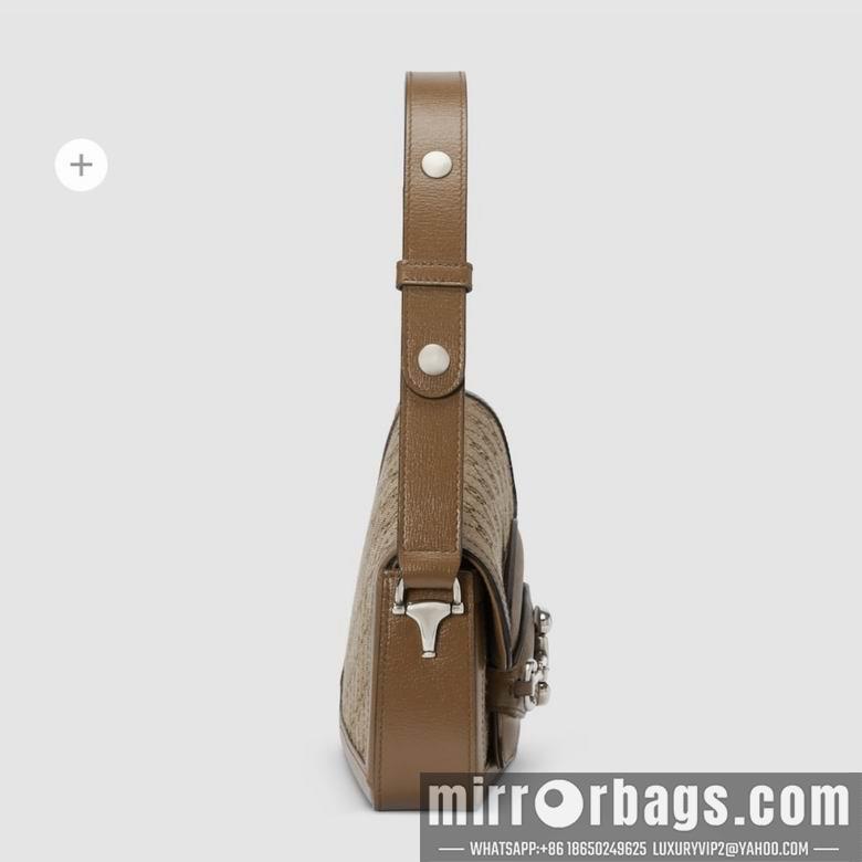 Replica Gucci Bags 1:1 764155 26.5X10.5X17X4-8cm YG 2colour
