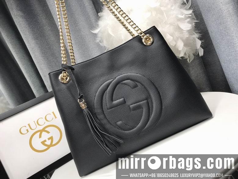 Replica Gucci Bags 1:1 WD308982黑色 38X27X14