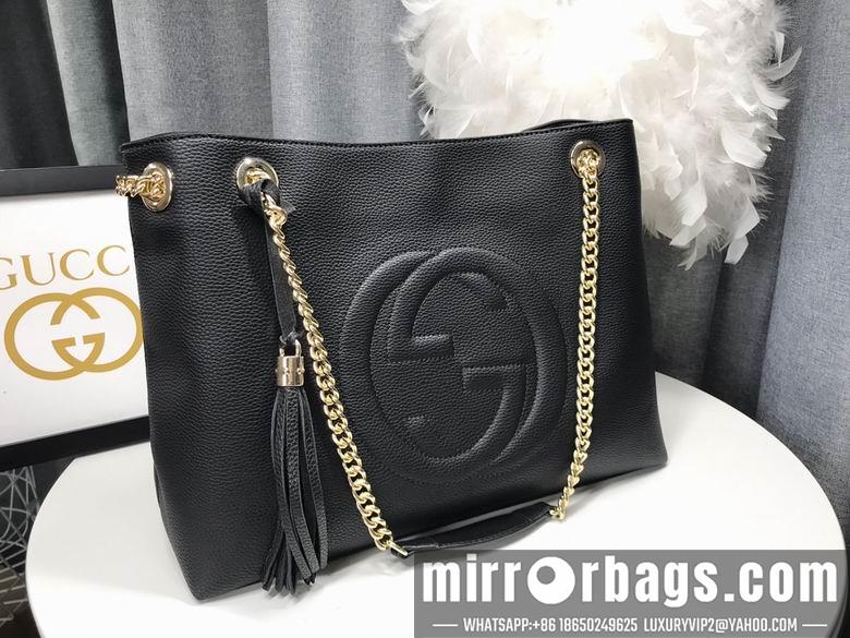 Replica Gucci Bags 1:1 WD308982黑色 38X27X14
