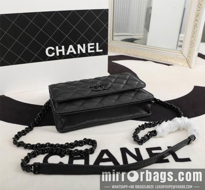 1:1 Replica Chanel Bags 1002 12.3X19.2X3.5cm XMY 2colour