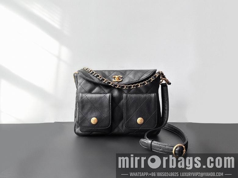 1:1 Replica Chanel Bags 19X24.5X5cm 032507 WO 2colour