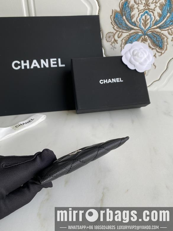 1:1 Replica Chanel Bags AP0213 11X7.5X1cm WO black