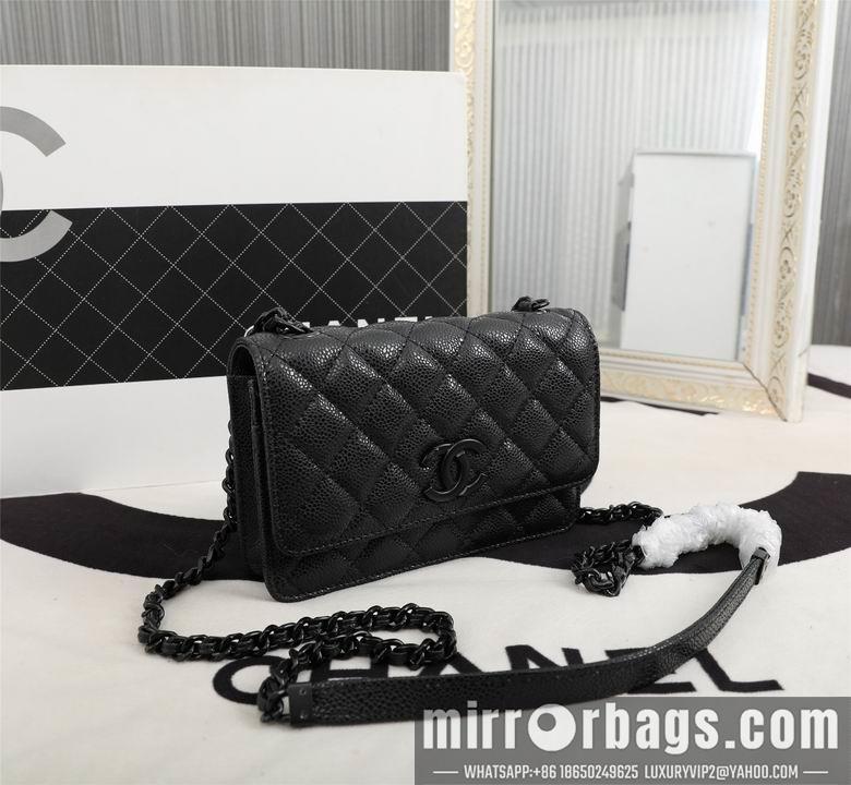 1:1 Replica Chanel Bags 1002 12.3X19.2X3.5cm XMY 2colour