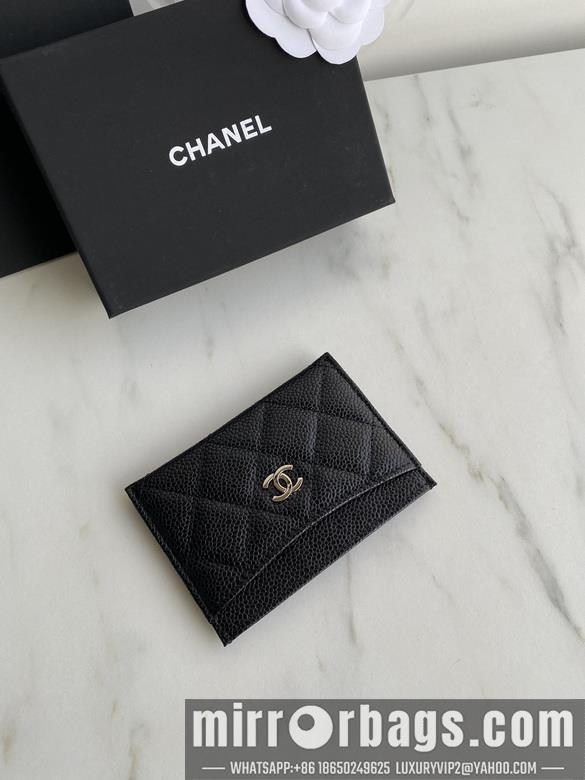 1:1 Replica Chanel Bags AP0213 11X7.5X1cm WO black