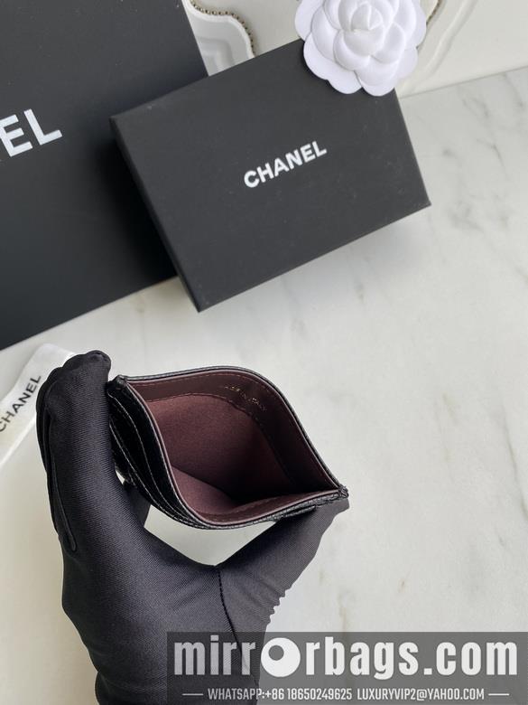 1:1 Replica Chanel Bags AP0213 11X7.5X1cm WO black