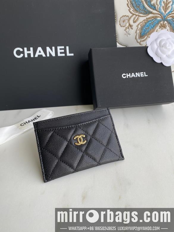 1:1 Replica Chanel Bags AP0213 11X7.5X1cm WO black