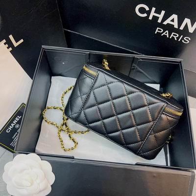 1:1 Replica Chanel Bags Chanel 盒子包羊皮18x10cm CN