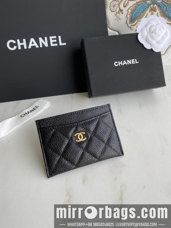 1:1 Replica Chanel Bags AP0213 11X7.5X1cm WO black