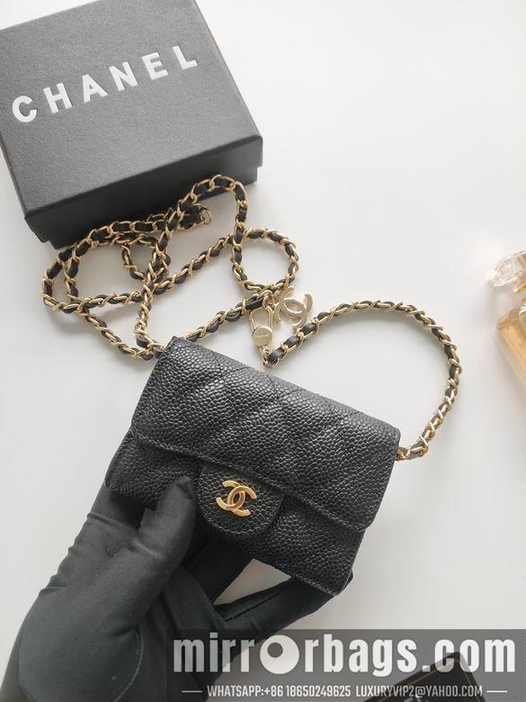 1:1 Replica Chanel Bags A8937 11.3X7.5X2.1cm YG 10