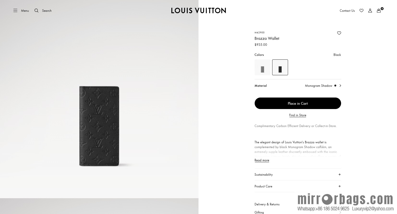 LV Brazza Wallet M62900 [Official Full Chip Version]