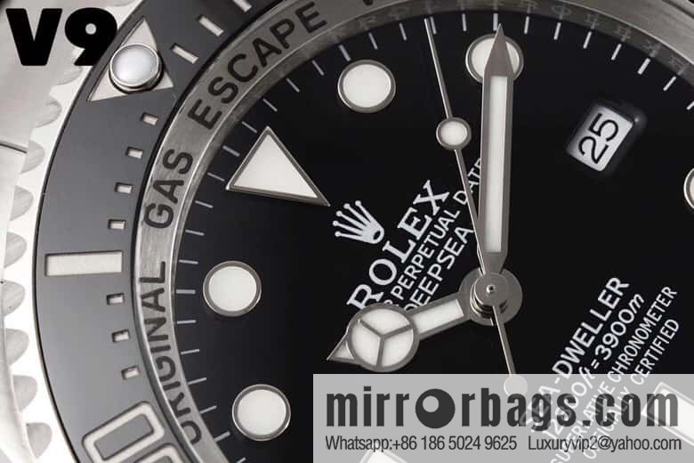 V9 Factory Factory's strongest version, sea-type 126600 Ghost King series original movement 3235 all-in-one blue hairspring watch