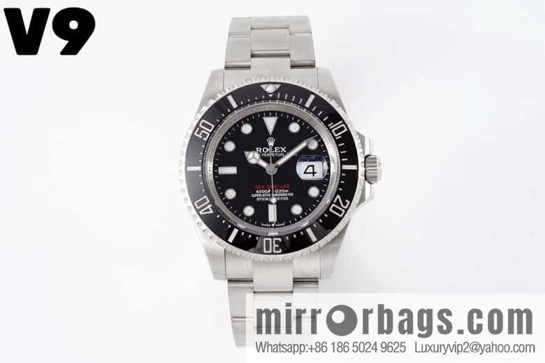 V9 Factory Factory's strongest version, sea-type 126600 Ghost King series original movement 3235 all-in-one blue hairspring watch