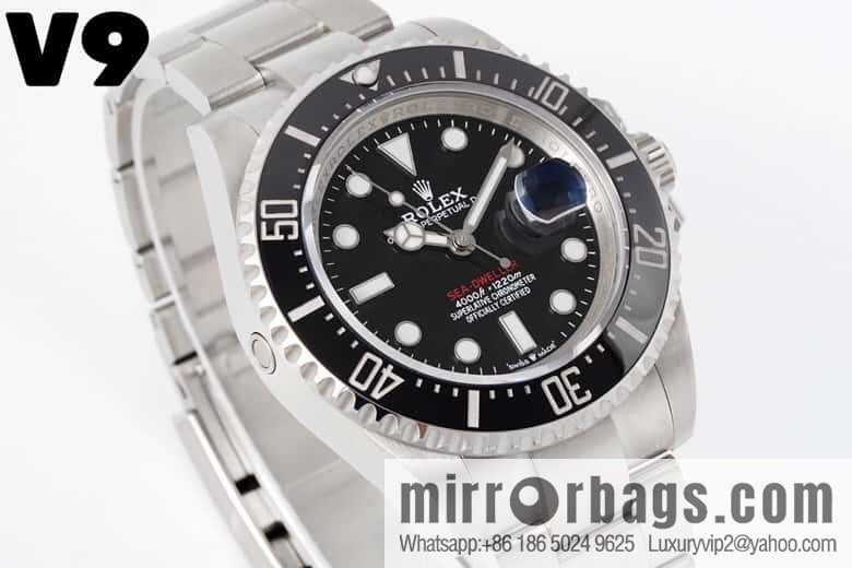 V9 Factory Factory's strongest version, sea-type 126600 Ghost King series original movement 3235 all-in-one blue hairspring watch