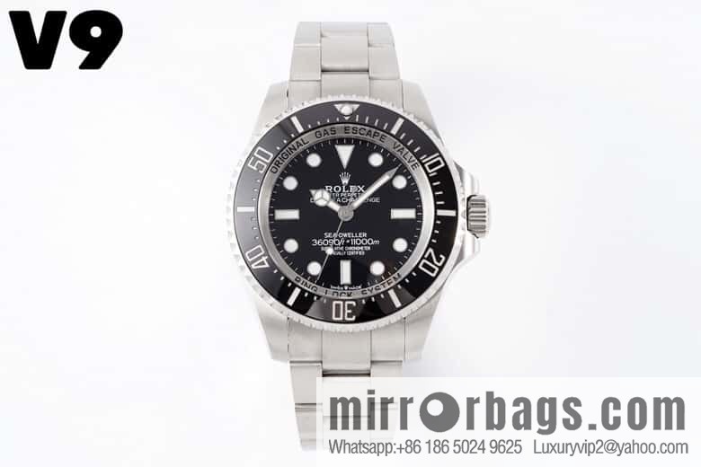 V9 Factory Factory's strongest version, sea-type 126600 Ghost King series original movement 3235 all-in-one blue hairspring watch