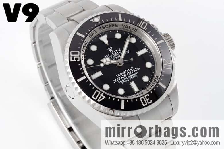 V9 Factory Factory's strongest version, sea-type 126600 Ghost King series original movement 3235 all-in-one blue hairspring watch
