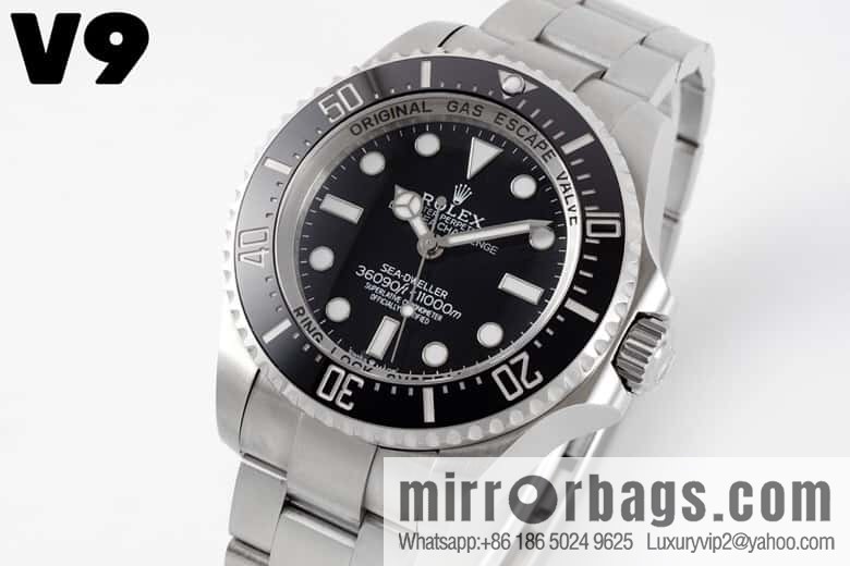 V9 Factory Factory's strongest version, sea-type 126600 Ghost King series original movement 3235 all-in-one blue hairspring watch