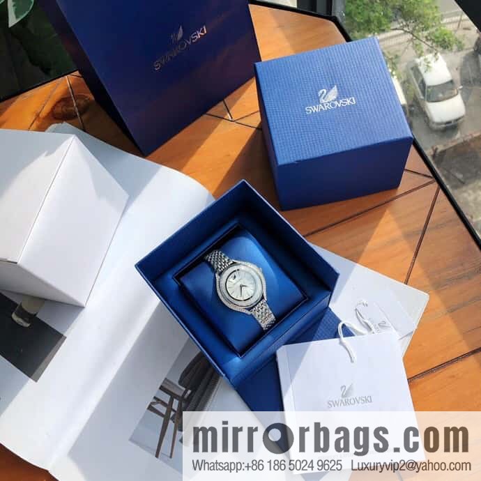 Swarovski. The same series at the Swarovski counter: Crystalline Aura watch