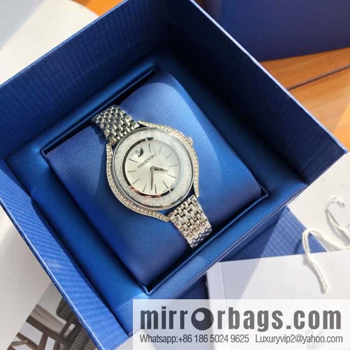 Swarovski. The same series at the Swarovski counter: Crystalline Aura watch