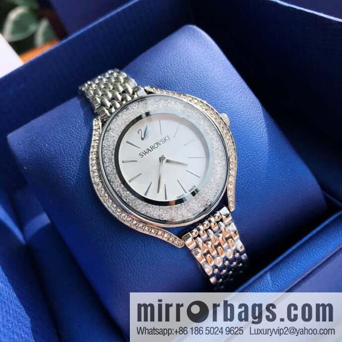Swarovski. The same series at the Swarovski counter: Crystalline Aura watch