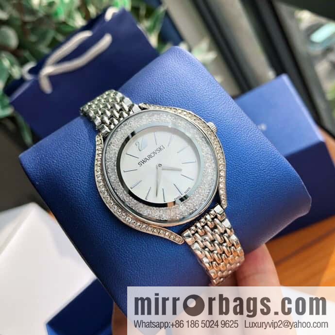 Swarovski. The same series at the Swarovski counter: Crystalline Aura watch